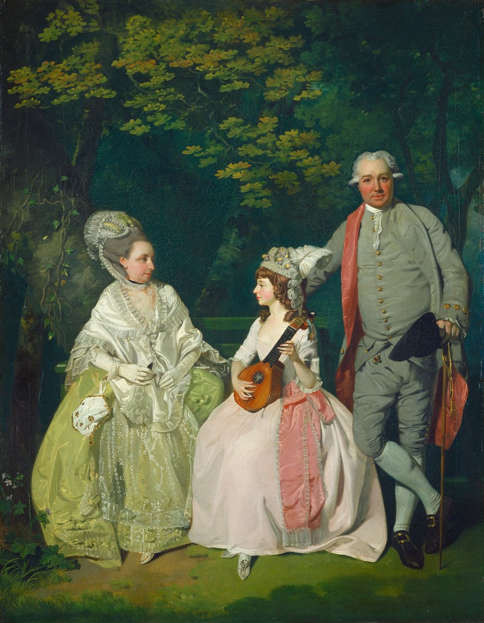 Családi csoport, c. 17751780. alkotó: Francis Wheatley