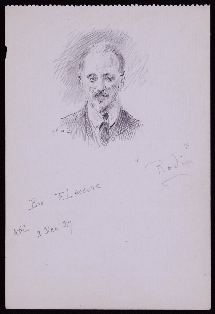 Frederick Lessore portréja alkotó: Francis Wilfred Lawson