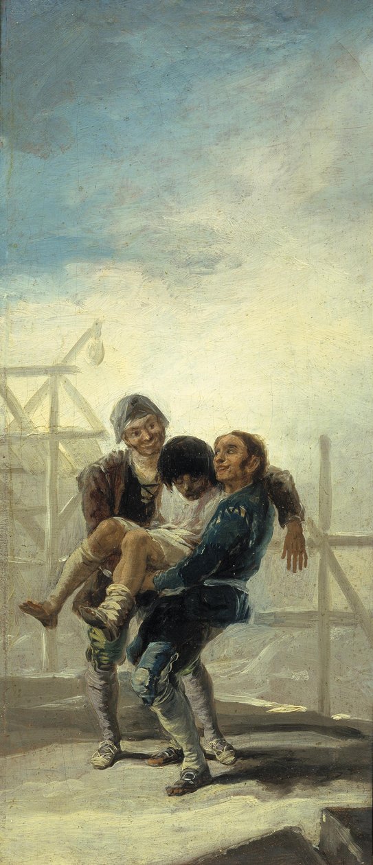 A részeg kőműves alkotó: Francisco de Goya