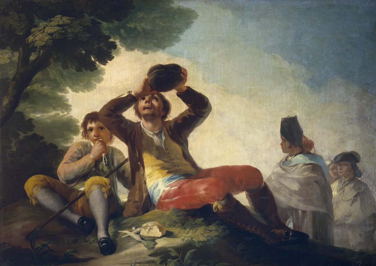 Az ivó alkotó: Francisco de Goya