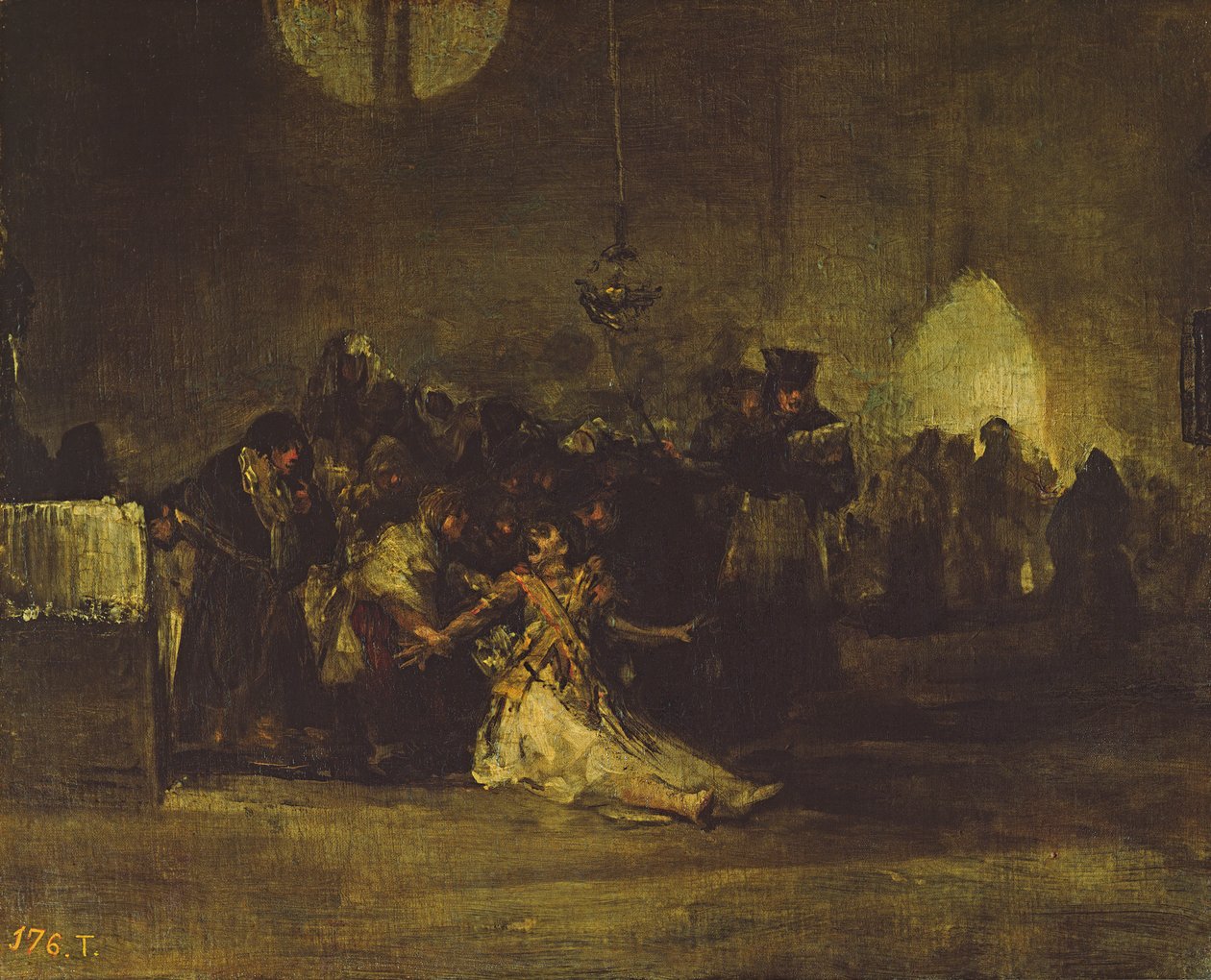 Az ördögűzés alkotó: Francisco de Goya