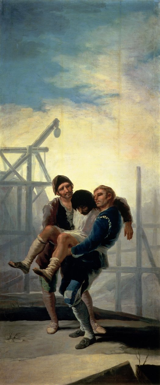 A sérült szabadkőműves, 1786-7 alkotó: Francisco de Goya