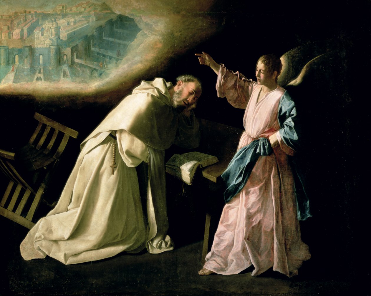 Nolasco Szent Péter látomása, 1629 alkotó: Francisco de Zurbaran