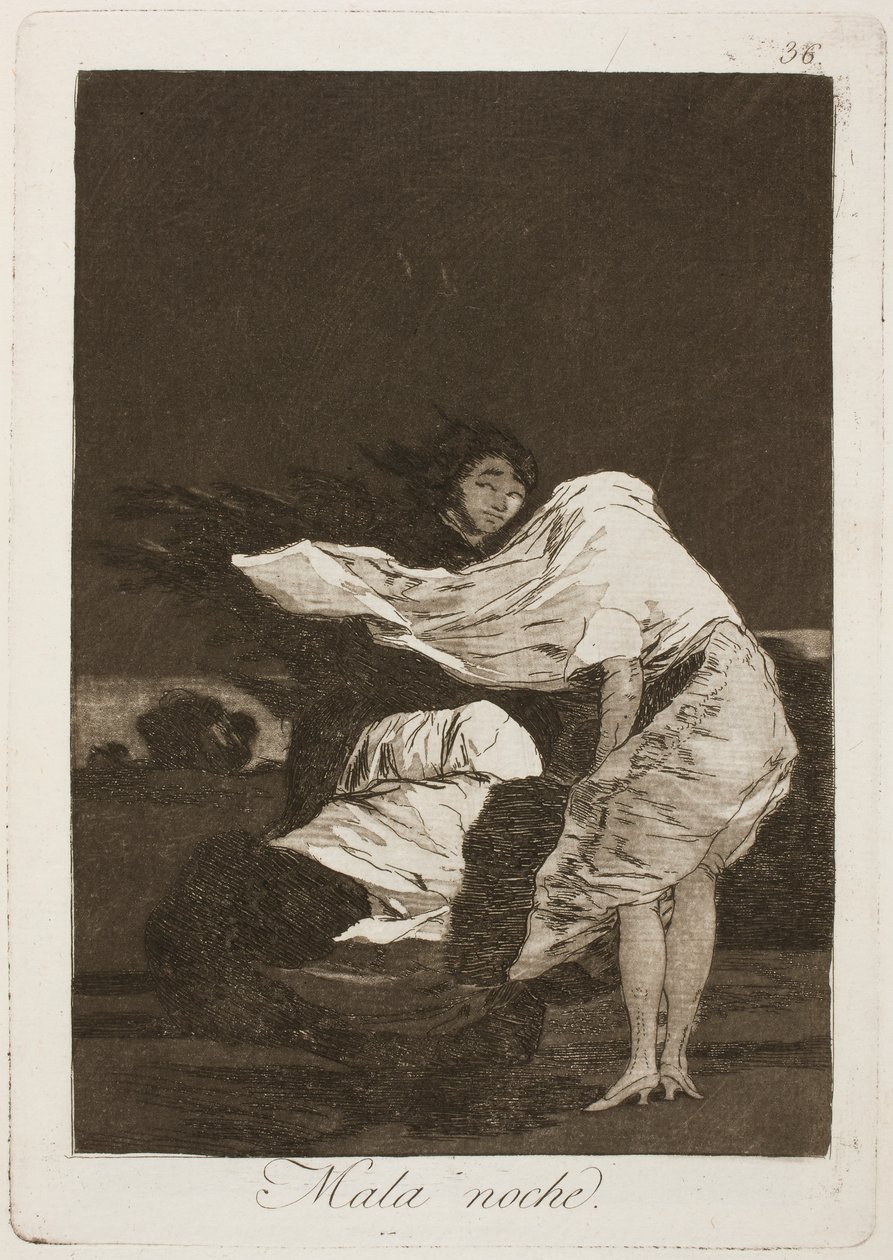 Rossz éjszaka alkotó: Francisco de Goya