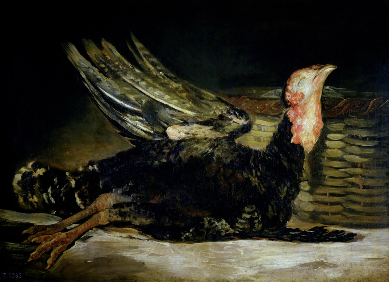 Csendélet, 1808-12 alkotó: Francisco de Goya