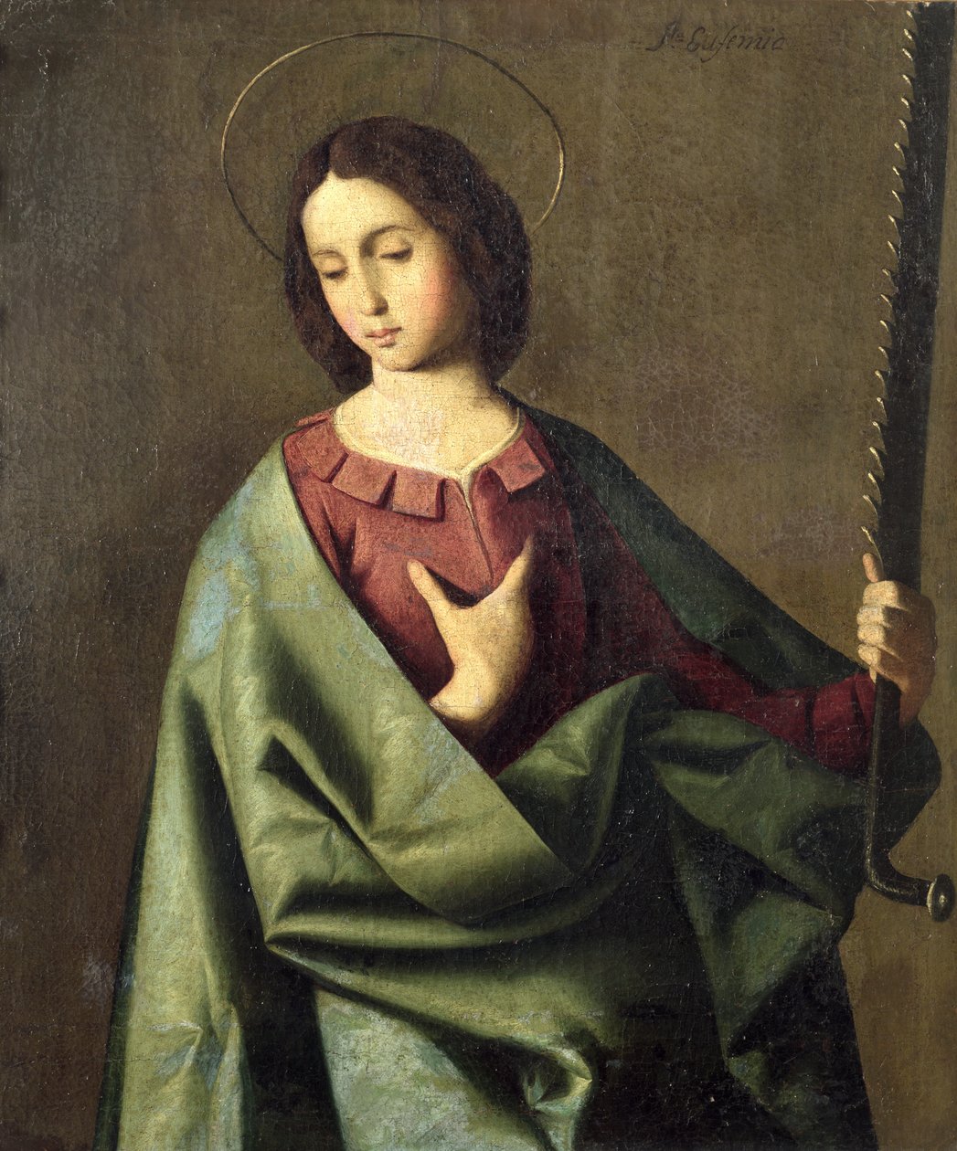 Szent Eufémia alkotó: Francisco de Zurbaran