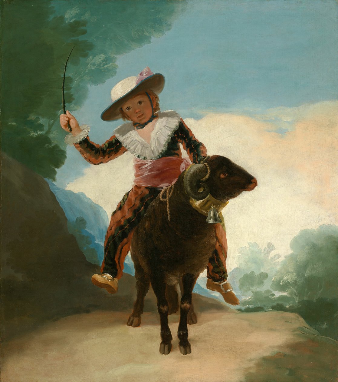 Boy on a Ram, 178687. alkotó: Francisco de Goya