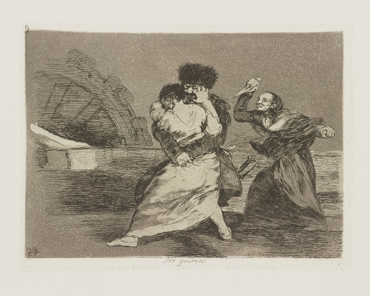Nem akarják. (Ők Don alkotó: Francisco de Goya