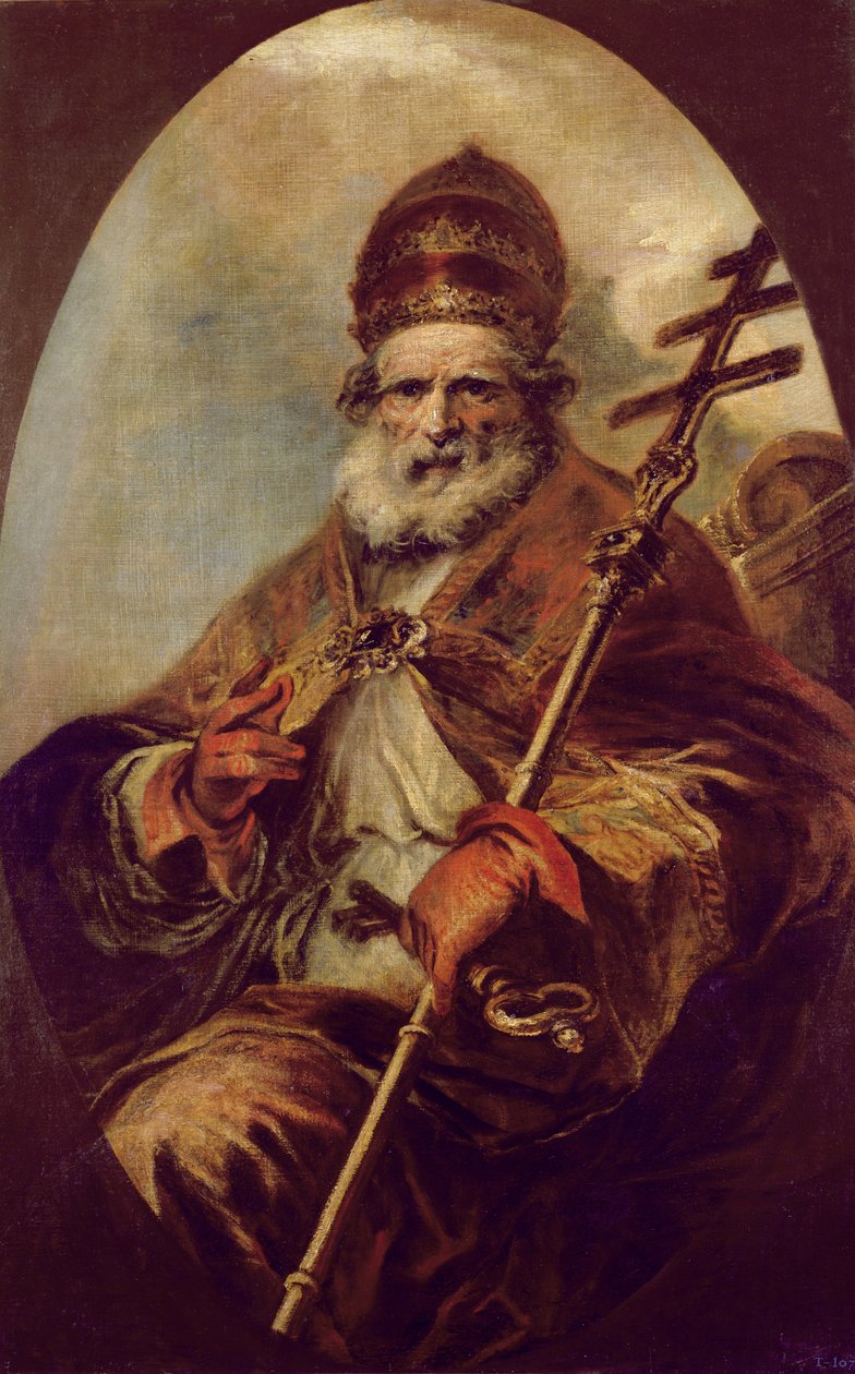 Leó pápa alkotó: Francisco Herrera