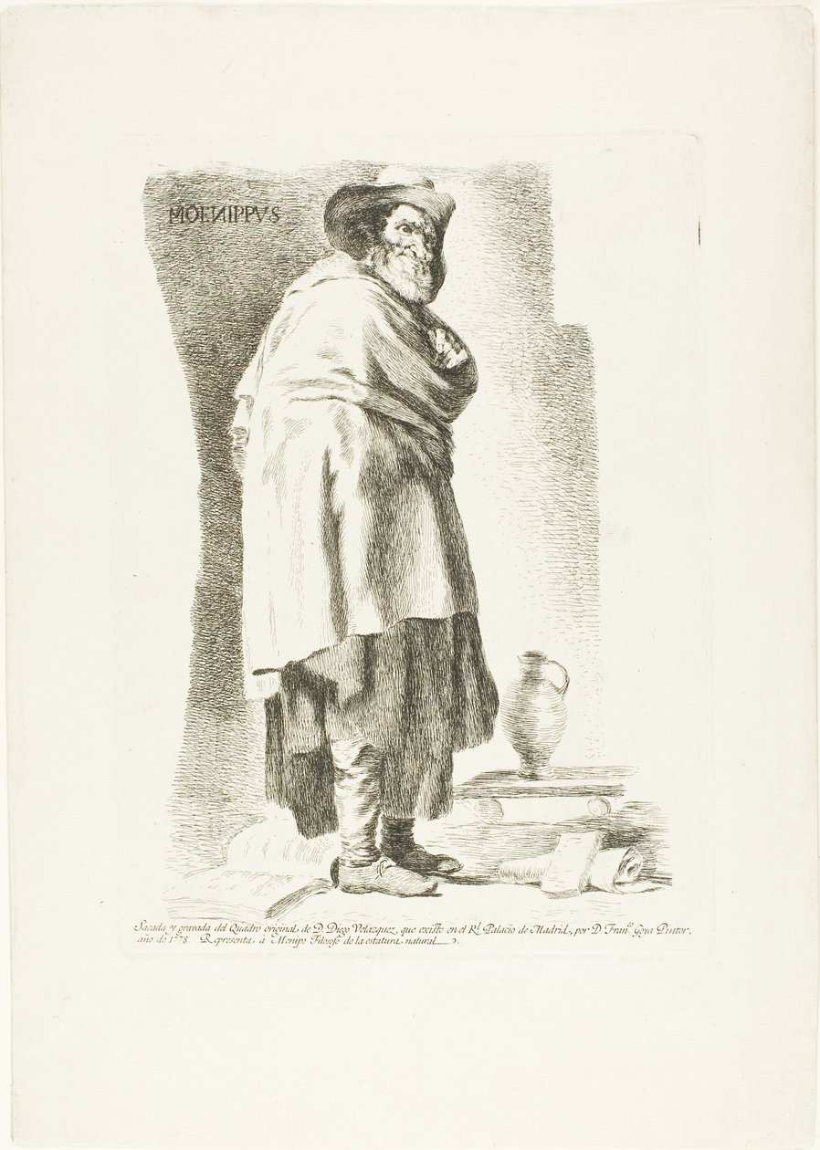 Menippu alkotó: Francisco Jose de Goya y Lucientes