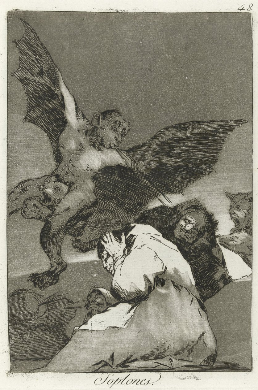 Snitches, Los Caprichos alkotó: Francisco de Goya