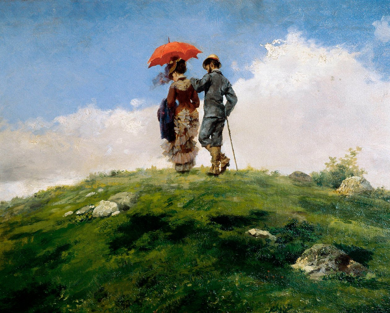 A zöld hegy alkotó: Francisco Masriera y Manovens