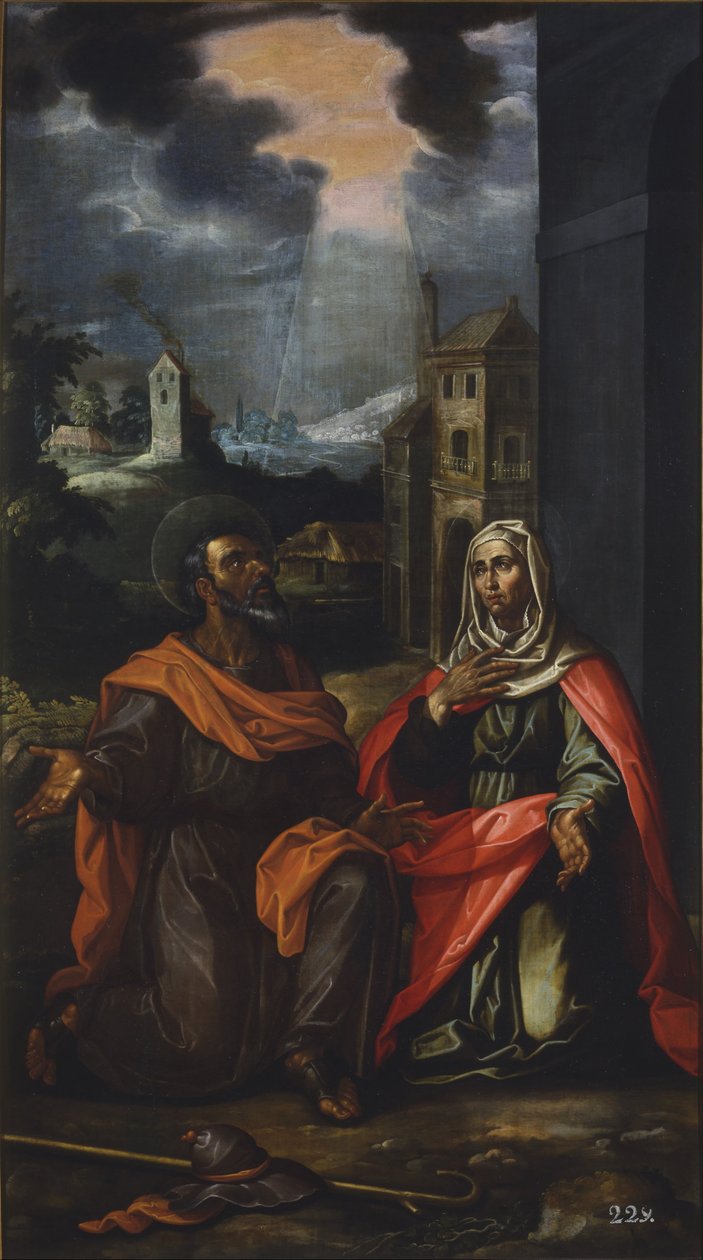 San Joaquin és Santa Ana alkotó: Francisco Pacheco