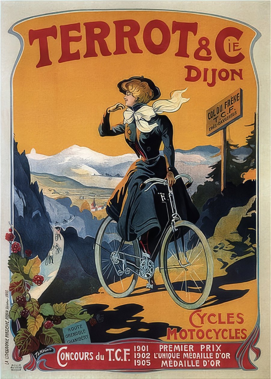 Terrot és Cie Dijon. 1905 alkotó: Francisco Tamagno