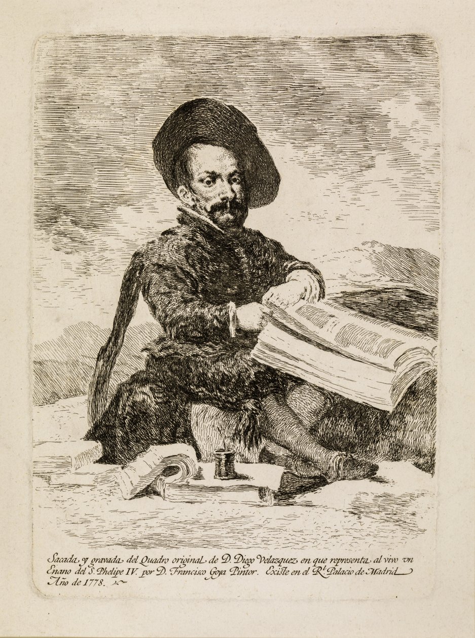Törpéhez [El Primo] alkotó: Francisco de Goya