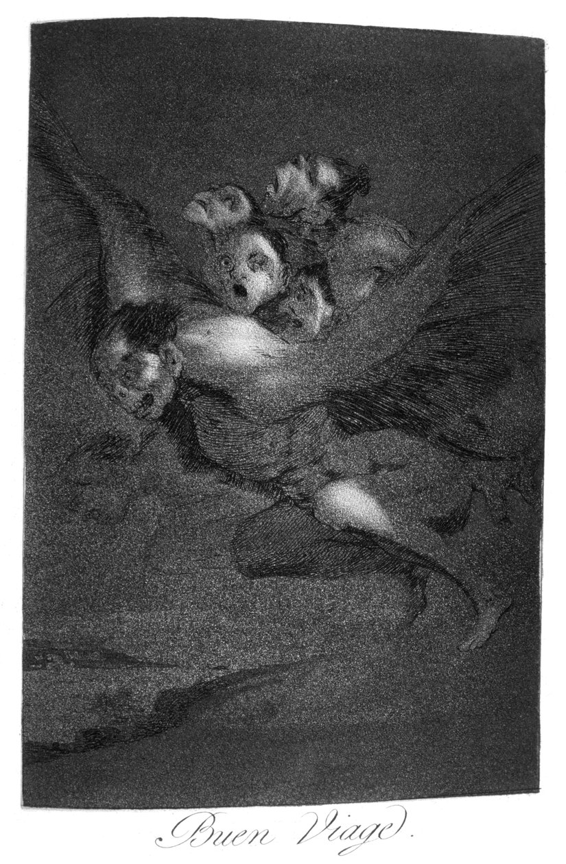 Bon Voyage, 1799 alkotó: Francisco de Goya