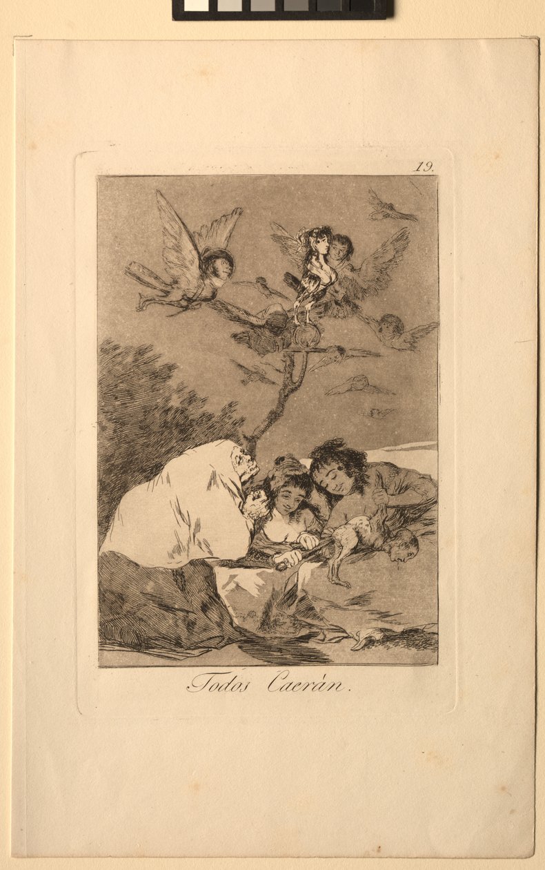 Caprichos: Minden el fog esni. alkotó: Francisco de Goya