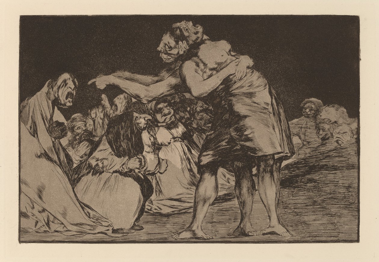 Különböző desordenado (rendellenes bolondság) alkotó: Francisco de Goya