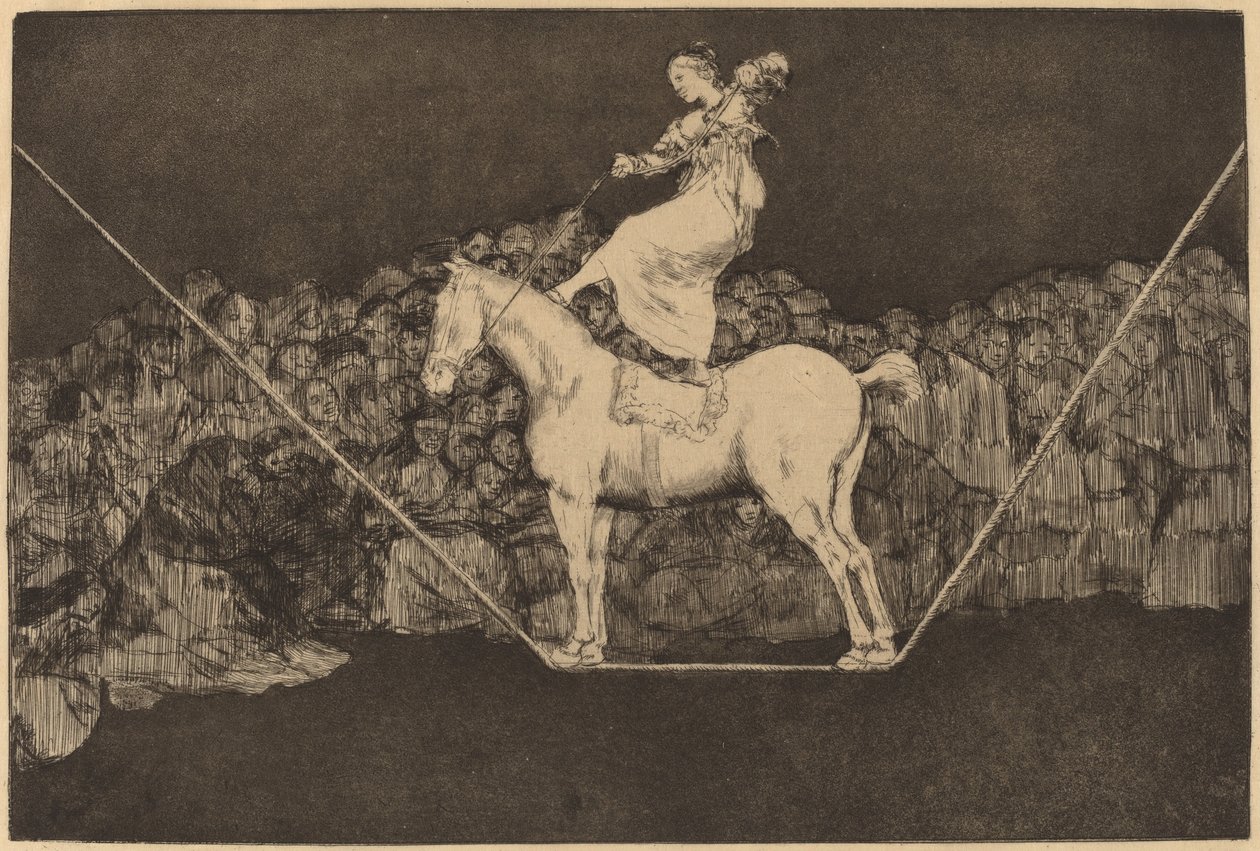 Különböző pontosság (Sure Folly) alkotó: Francisco de Goya