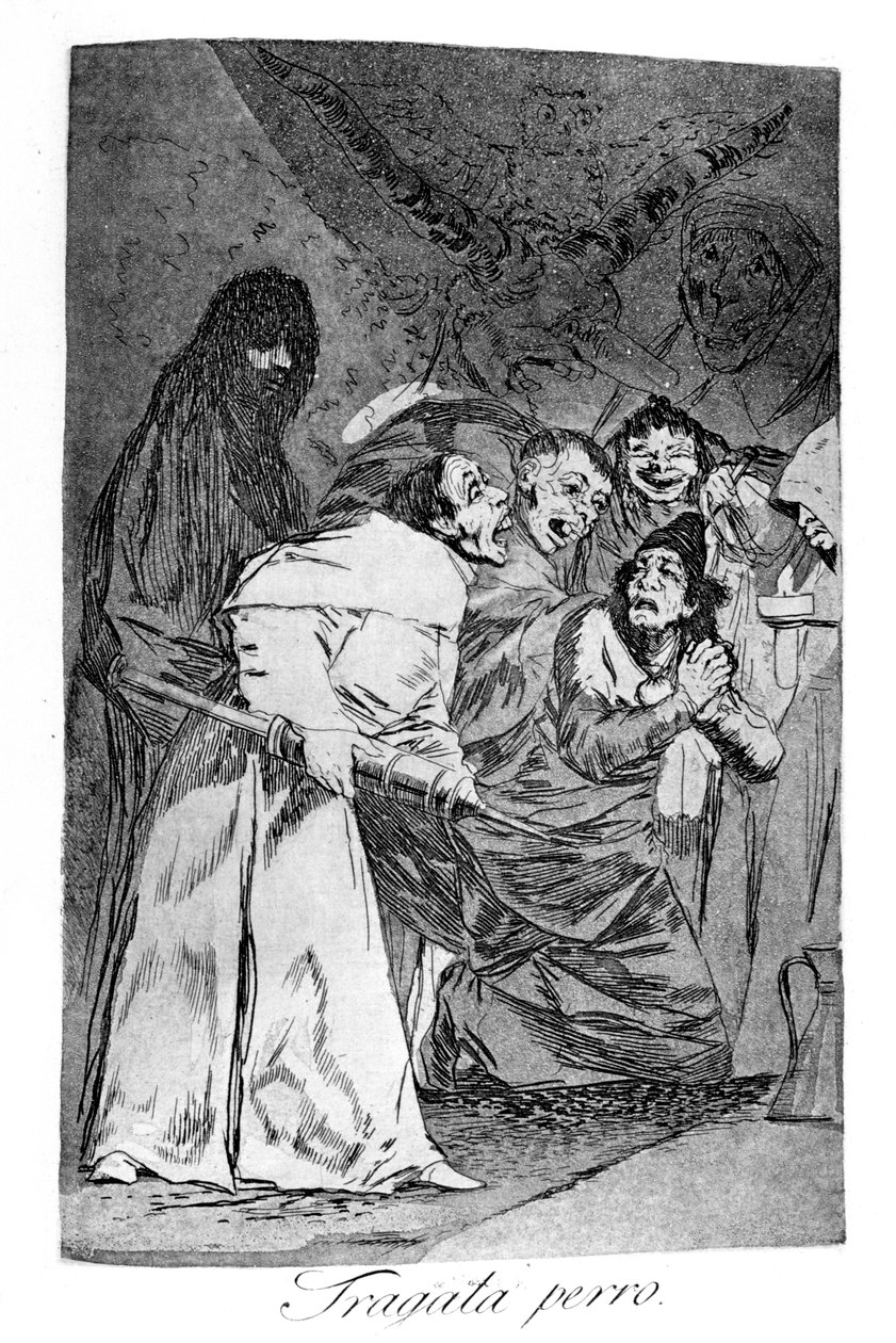 Fregatt kutya, 1799 alkotó: Francisco de Goya