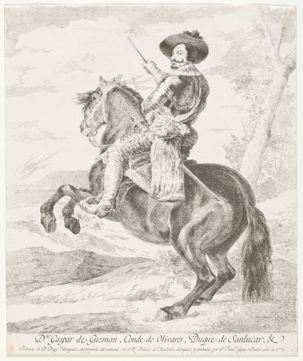 Gaspar de Guzman alkotó: Francisco de Goya