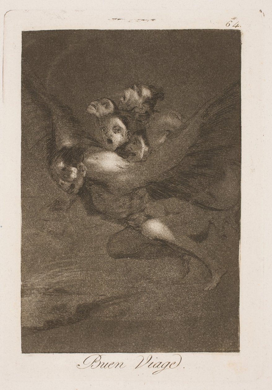 Jó utat! alkotó: Francisco de Goya