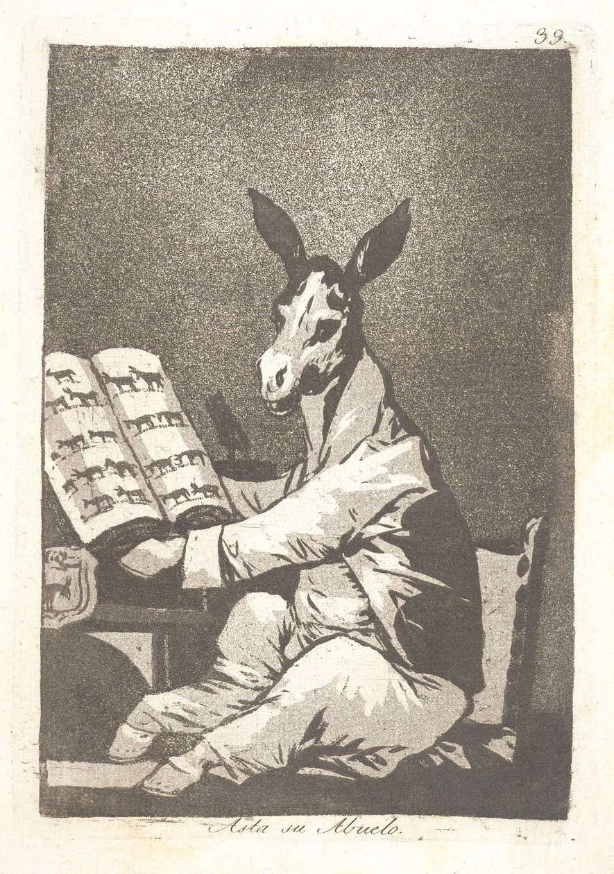 Az ősei alkotó: Francisco de Goya