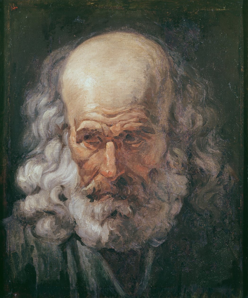 Filozófus feje, 1810 körül alkotó: Francisco de Goya