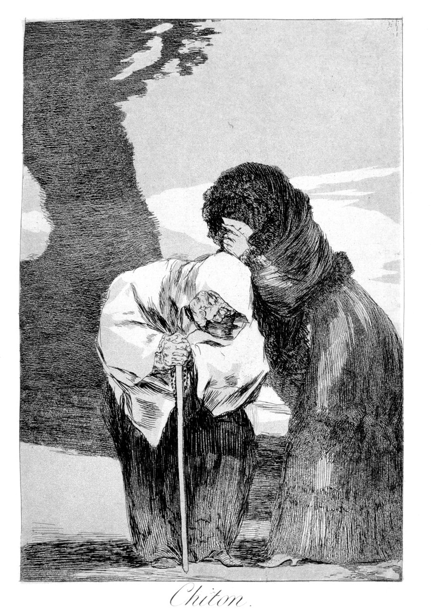 Csend, 1799 alkotó: Francisco de Goya