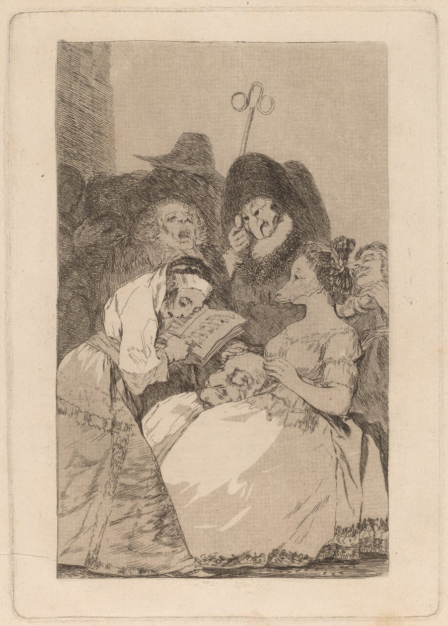 A filiáció (The Filiation) alkotó: Francisco de Goya