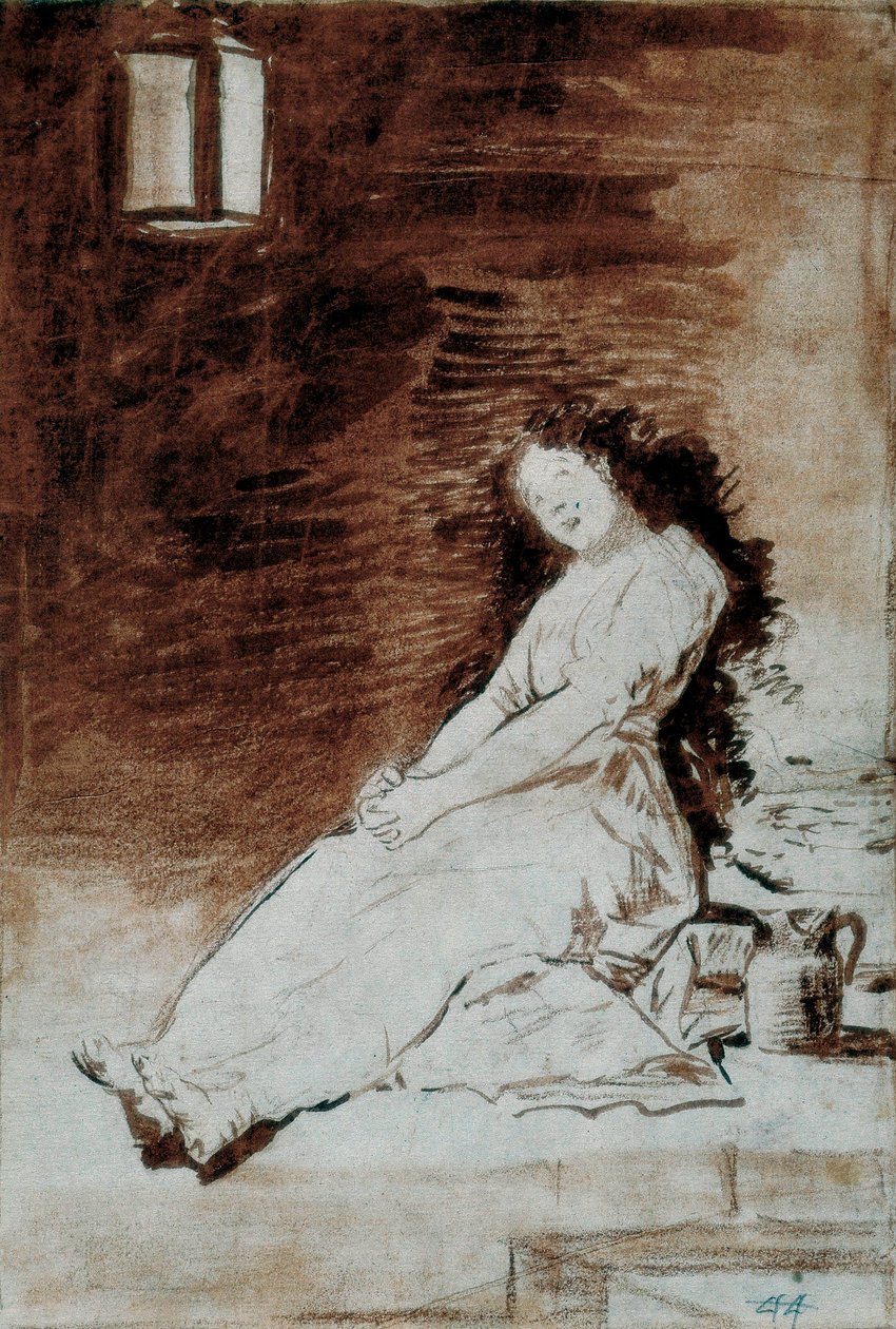 Los Caprichos: "Mert fogékony volt" alkotó: Francisco de Goya