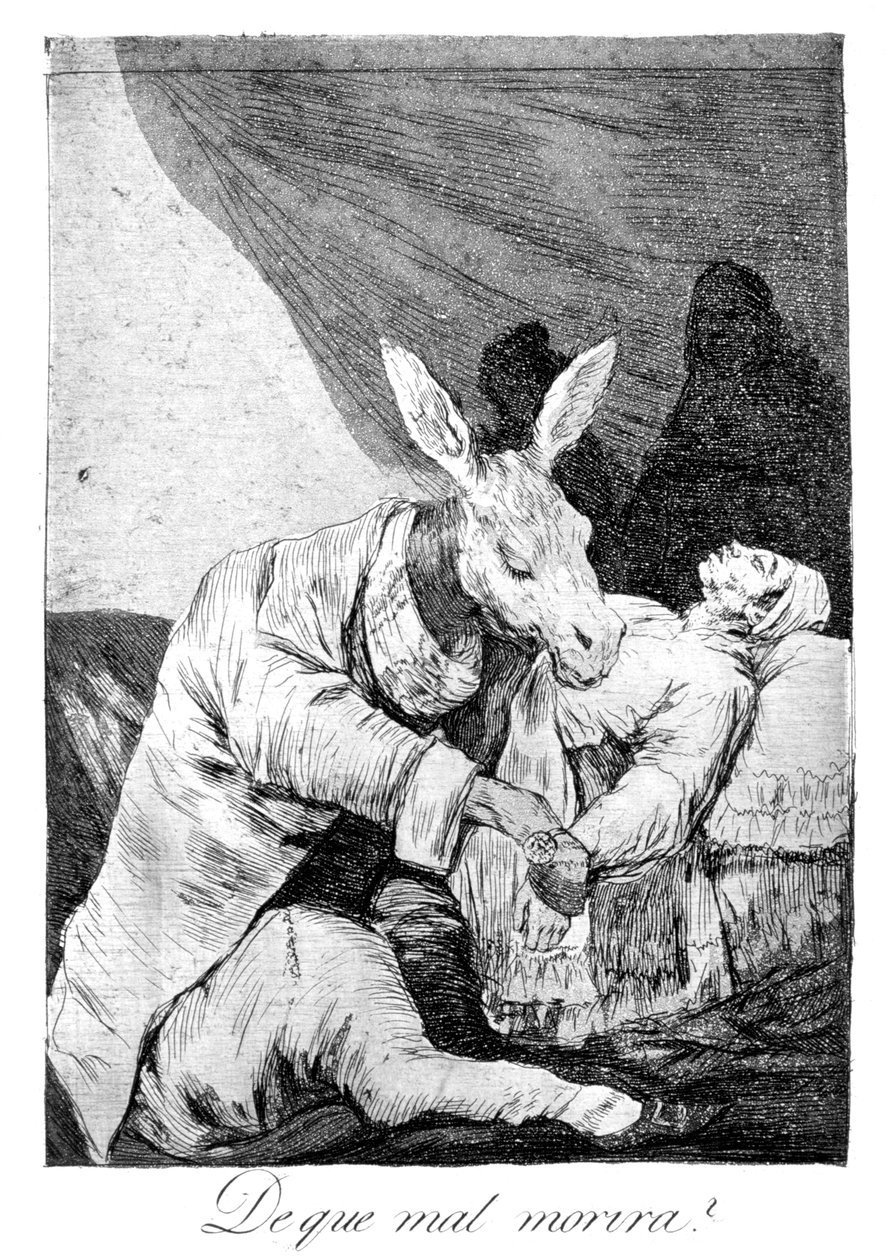 Milyen betegségben halt meg, 1799 alkotó: Francisco de Goya