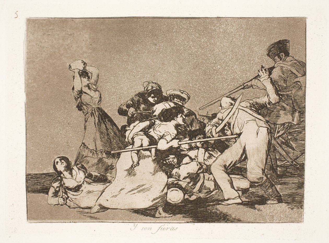 És olyanok, mint a fúria (5) alkotó: Francisco de Goya