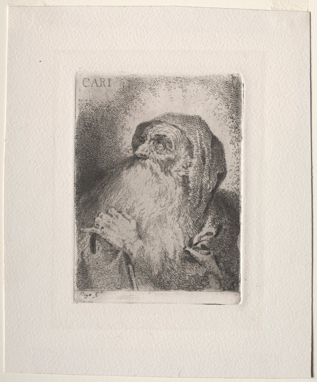Páli Szent Ferenc (Caritas) alkotó: Francisco de Goya