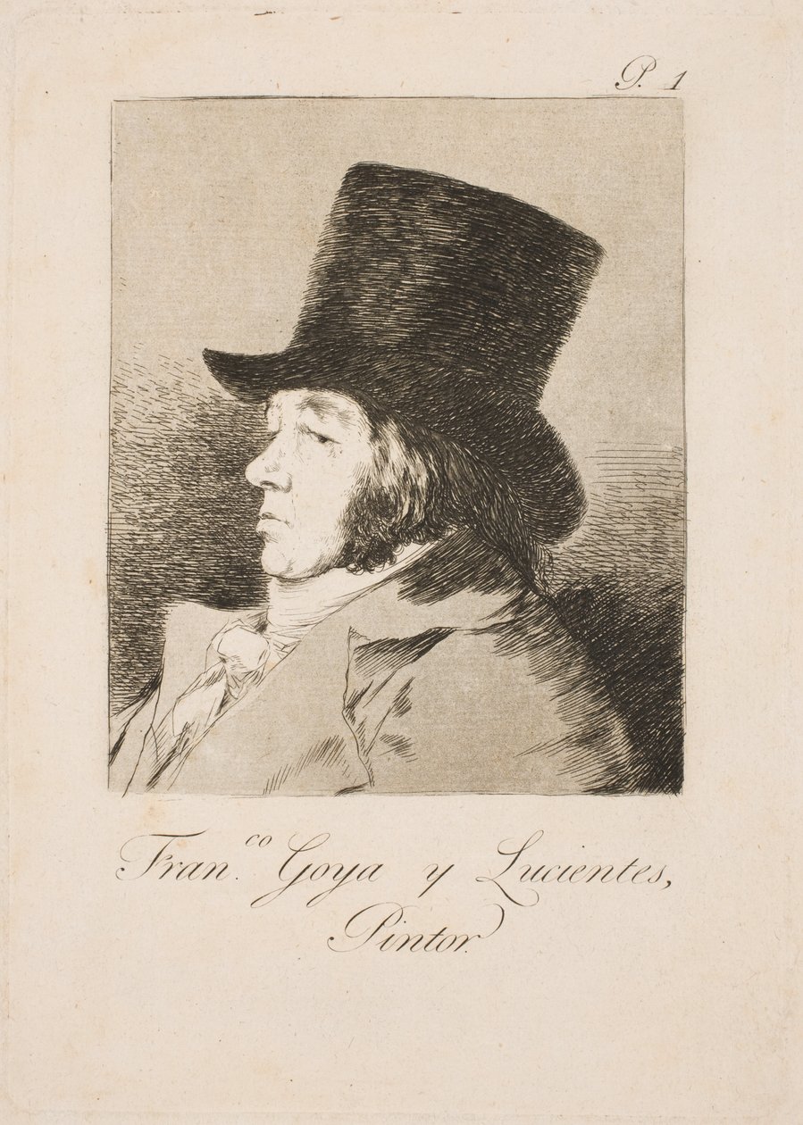 Önarckép alkotó: Francisco de Goya