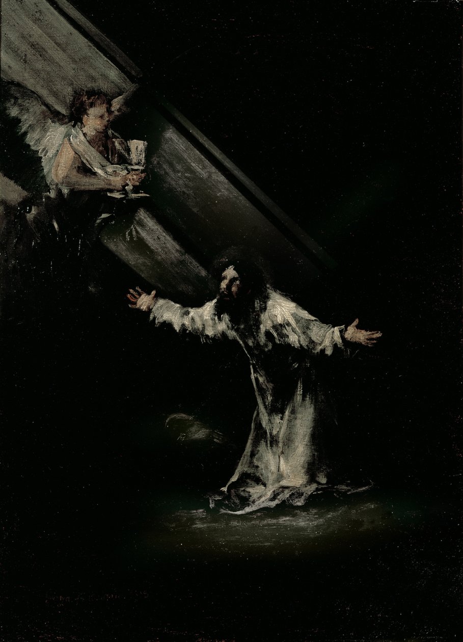 Az agónia a kertben alkotó: Francisco de Goya