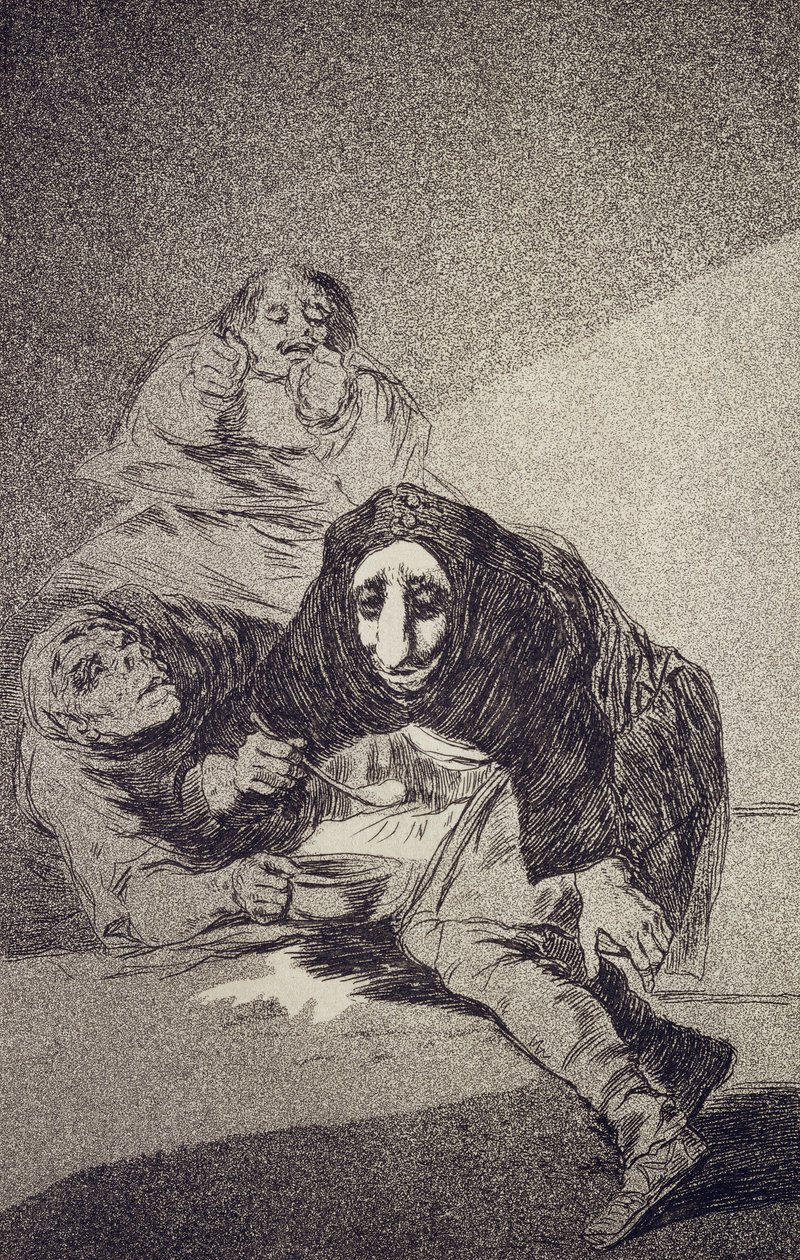 A szégyenletes Capricho No 54 alkotó: Francisco de Goya