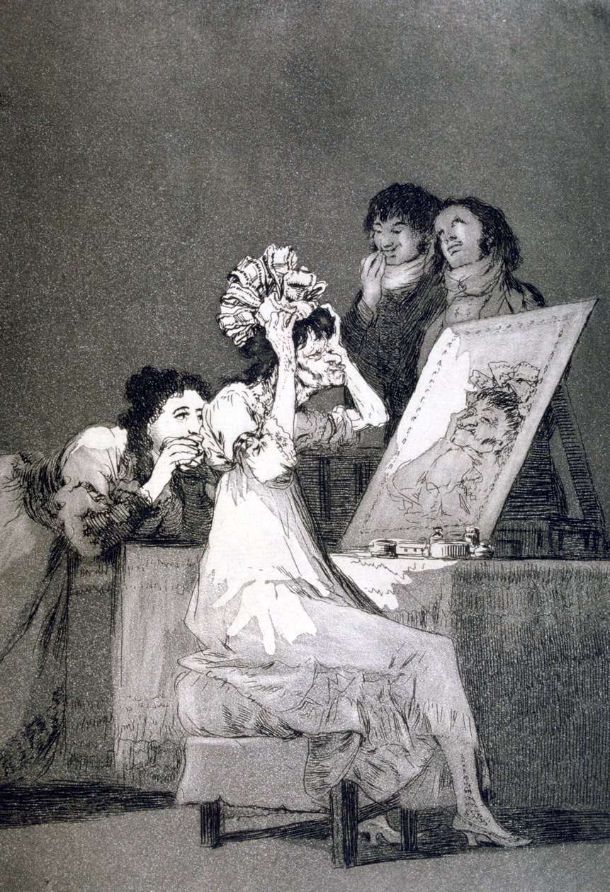 Halálig, 1799 alkotó: Francisco de Goya