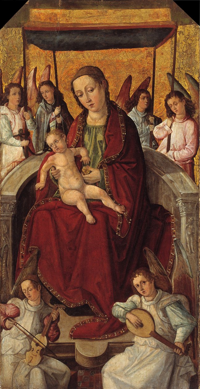 Szűz alkotó: Francisco de Osona