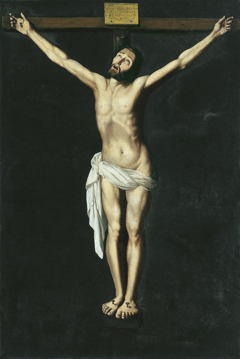 Krisztus a kereszten alkotó: Francisco de Zurbaran