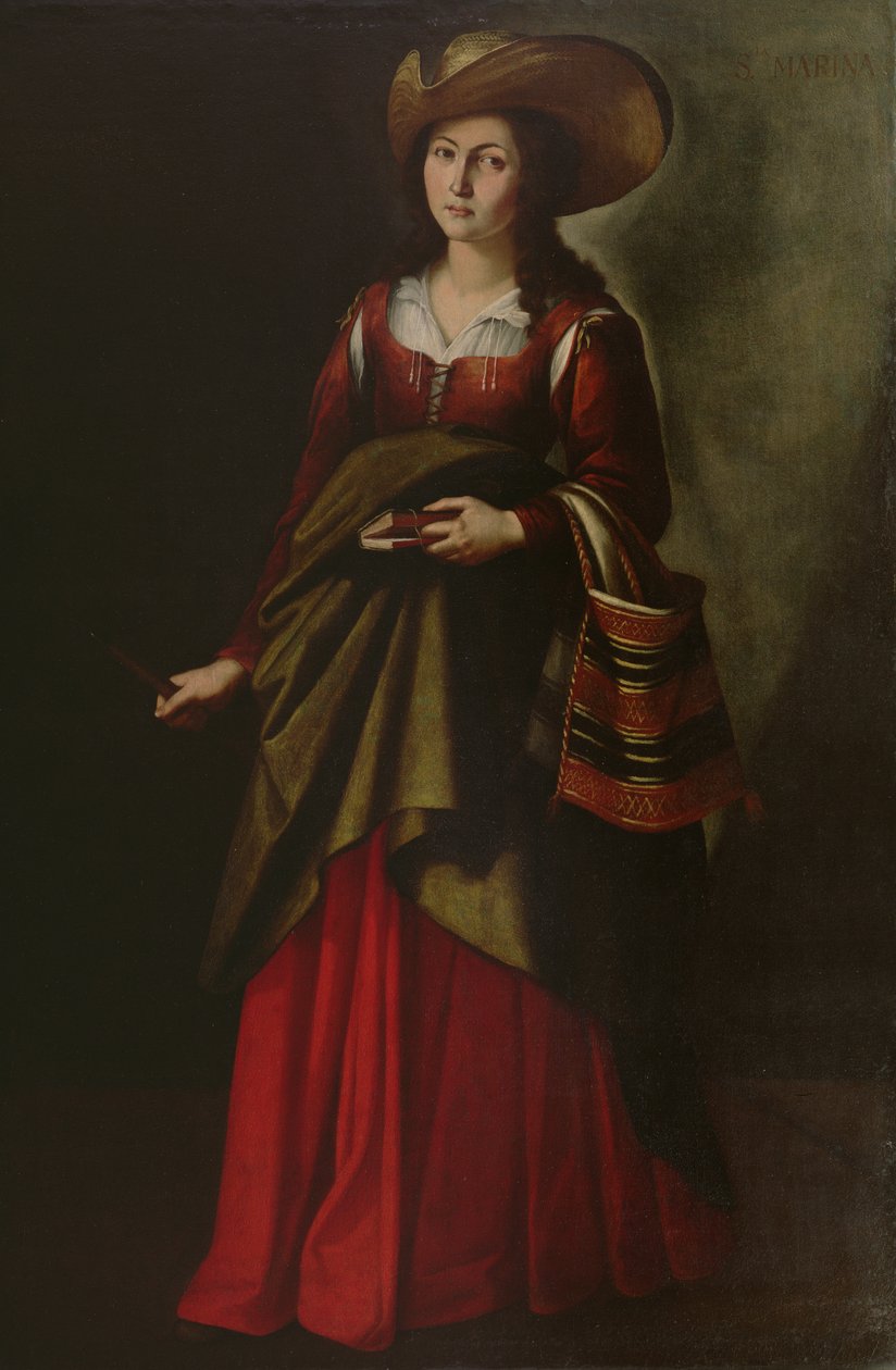 St. Marina alkotó: Francisco de Zurbaran