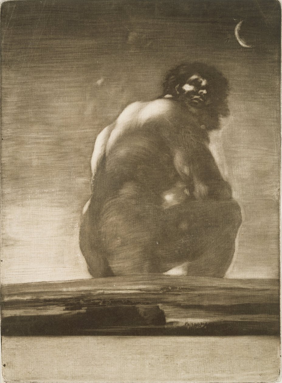 Ülő óriás alkotó: Francisco de Goya
