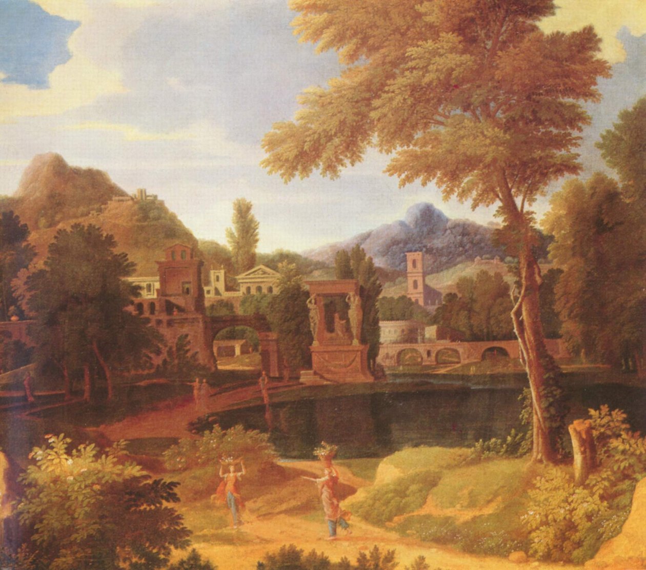 Tájkép alkotó: Francisque Millet