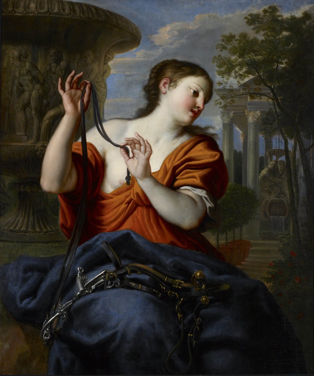 Mértékletesség, 17. század vége alkotó: Franco Flemish School