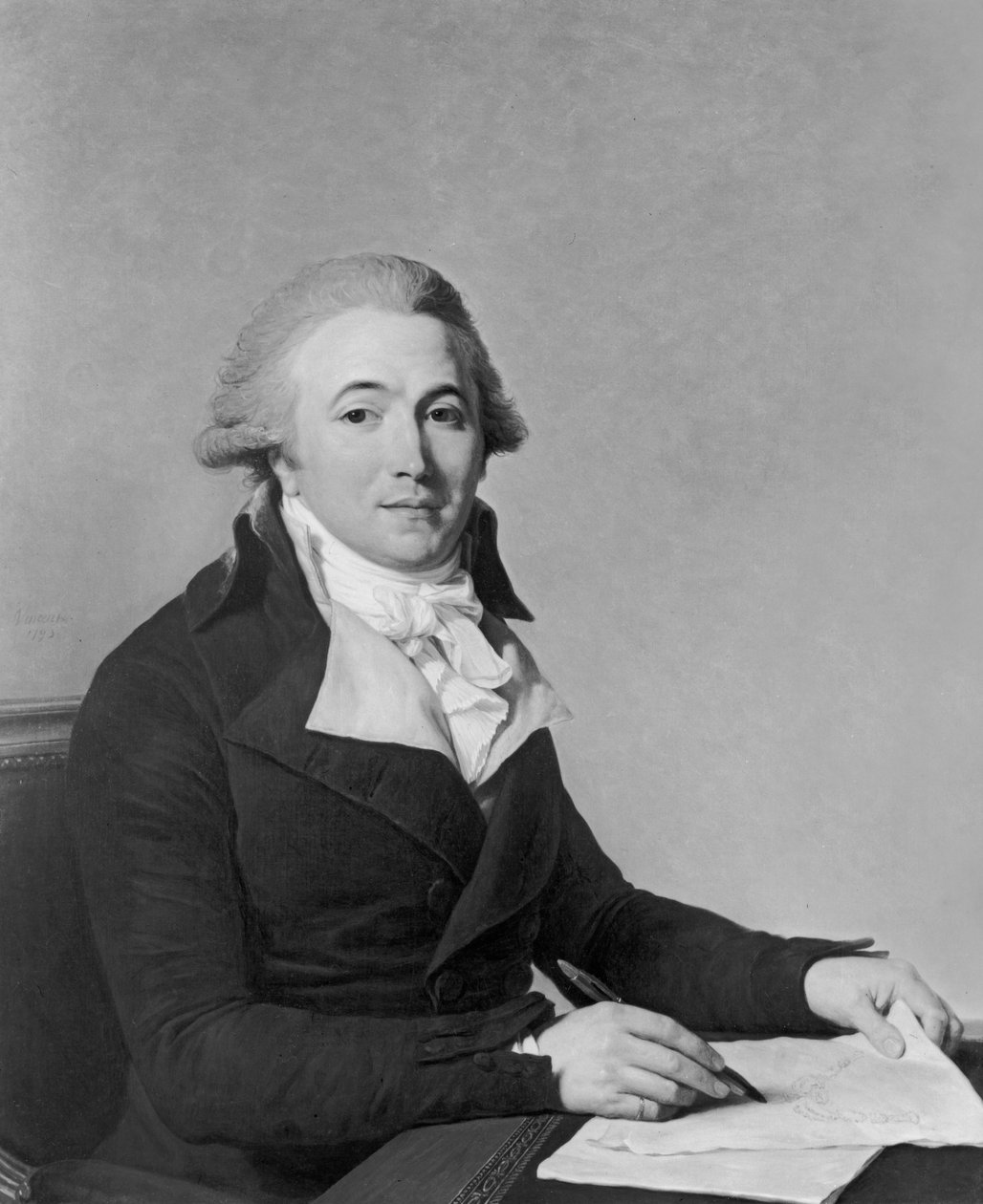 Egy ismeretlen férfi portréja, 1793 alkotó: François André Vincent
