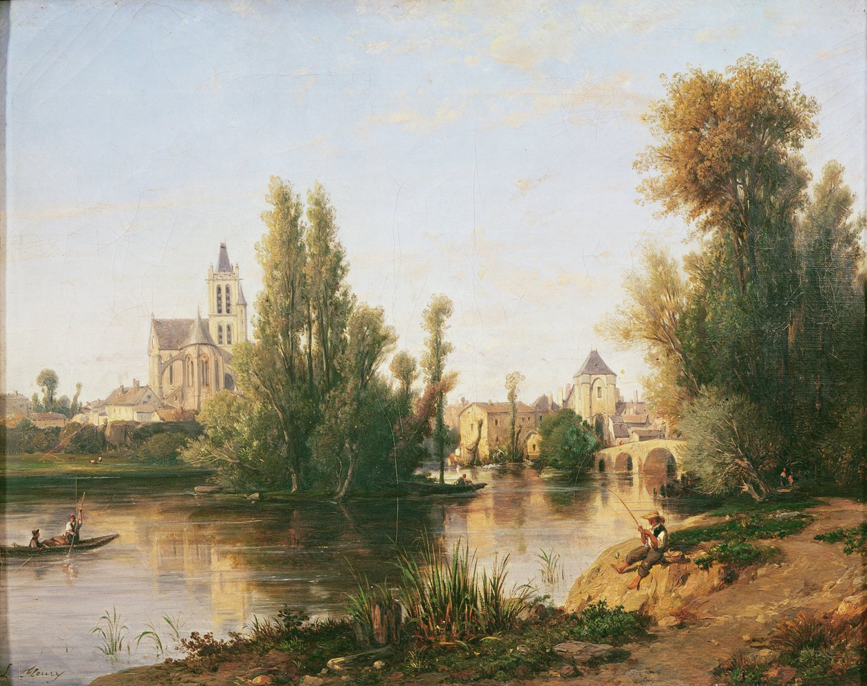 Moret-sur-Loing alkotó: Francois Antoine Leon Fleury