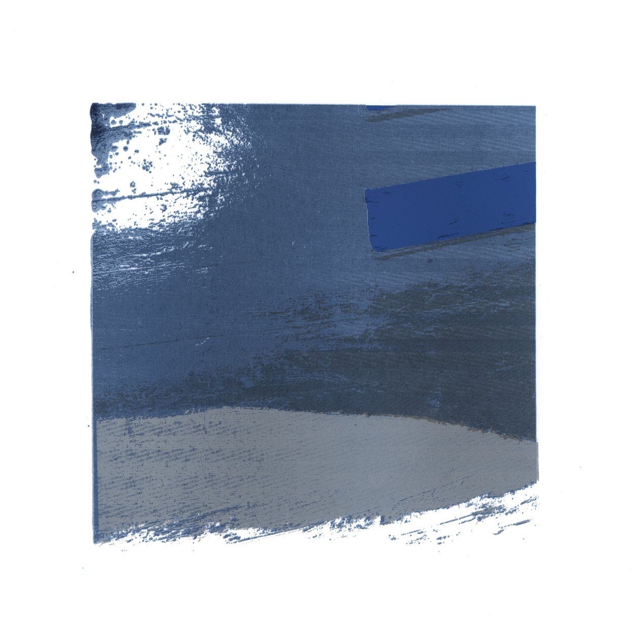 Burning Waters, 2015, (szitanyomás papírra) alkotó: Francois Domain