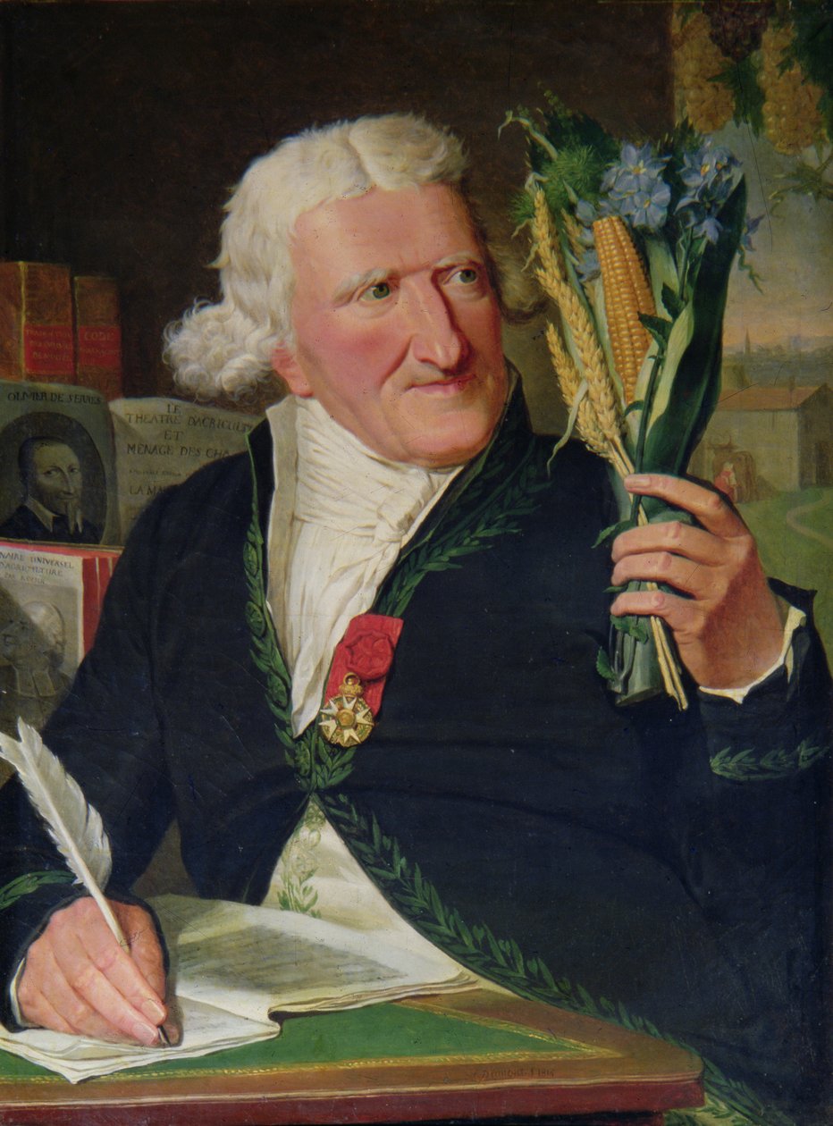 Antoine Augustin Parmentier (1737-1813) portréja alkotó: Francois Dumont