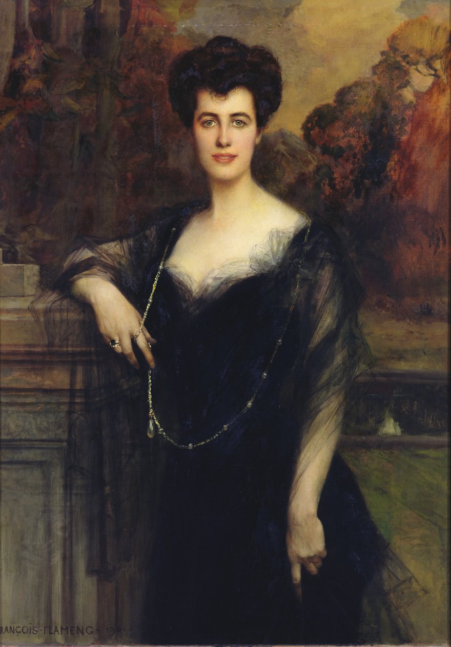 Madame Faure, 1901 alkotó: Francois Flameng