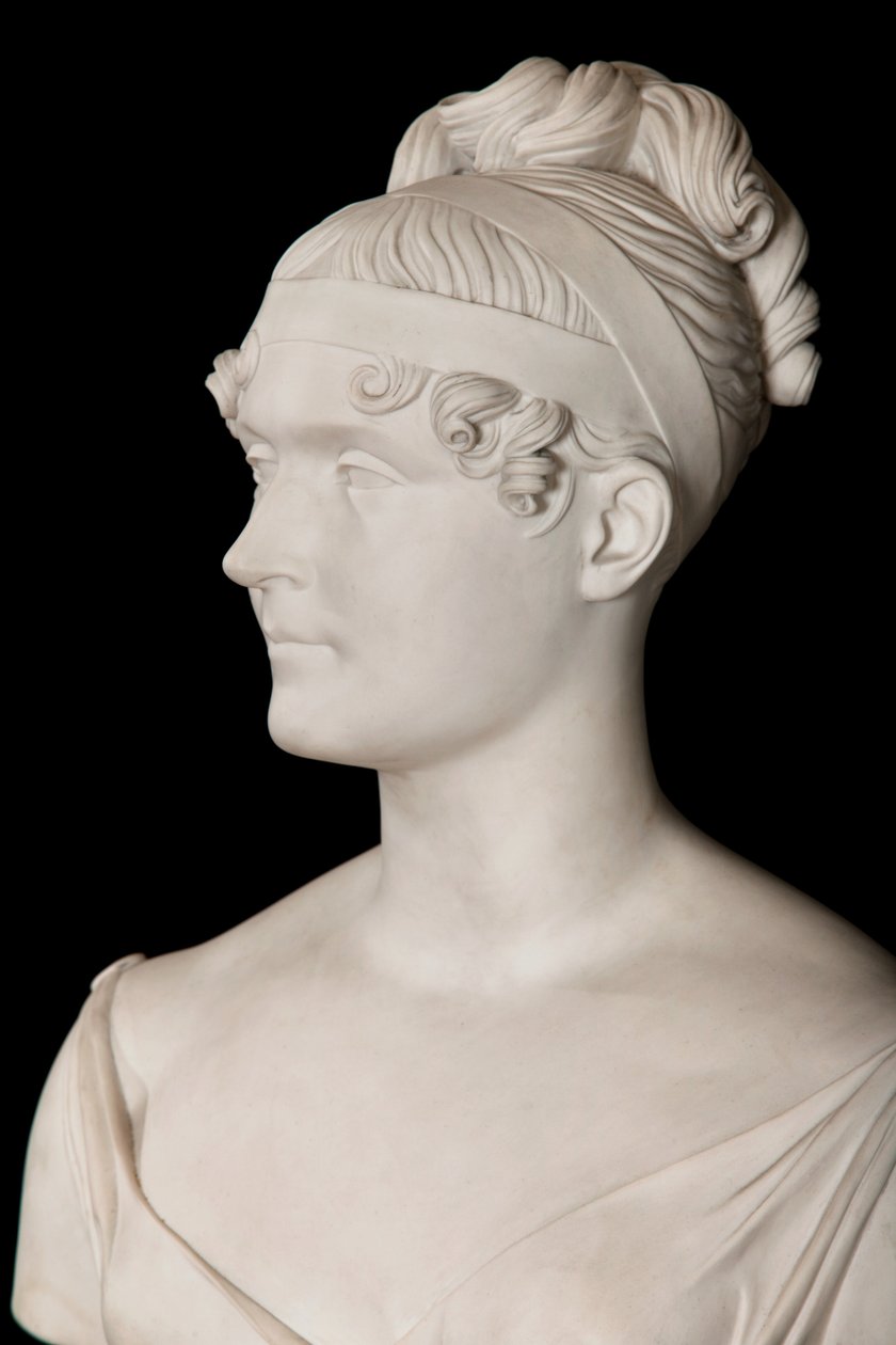 Josephine császárné mellszobra (Sevres keksz) (részlet) (lásd még: 698746) alkotó: Francois Joseph Bosio